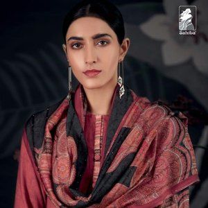 SAHIBA CACHMIRAH WHOLESALE COTTON SATIN SALWAR KAM